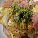 ふんわり卵が美味しい！野菜炒め